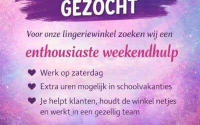 Weekendkracht Vacature